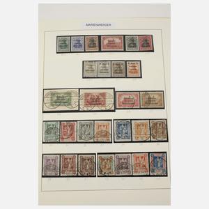 Markensammlung Besatzungen 1. und 2. Weltkrieg