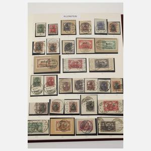 Markensammlung Besatzungen 1. und 2. Weltkrieg