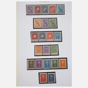 Markensammlung Besatzungen 1. und 2. Weltkrieg