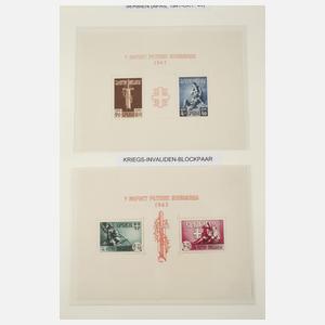 Markensammlung Besatzungen 1. und 2. Weltkrieg