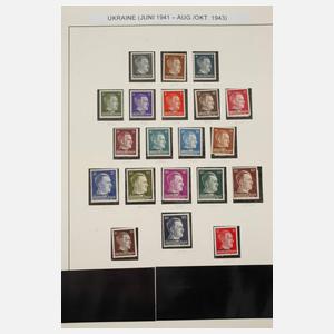 Markensammlung Besatzungen 1. und 2. Weltkrieg