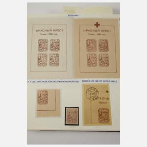 Markensammlung Besatzungen 1. und 2. Weltkrieg