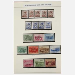 Markensammlung Besatzungen 1. und 2. Weltkrieg