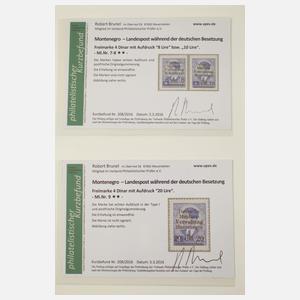 Markensammlung Besatzungen 1. und 2. Weltkrieg