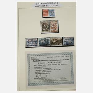Markensammlung Besatzungen 1. und 2. Weltkrieg