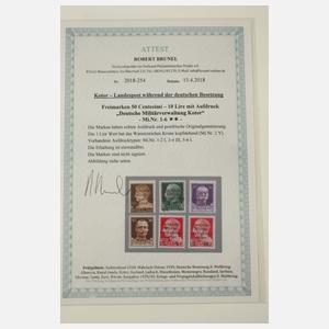 Markensammlung Besatzungen 1. und 2. Weltkrieg