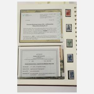 Markensammlung Besatzungen 1. und 2. Weltkrieg