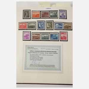 Markensammlung Besatzungen 1. und 2. Weltkrieg