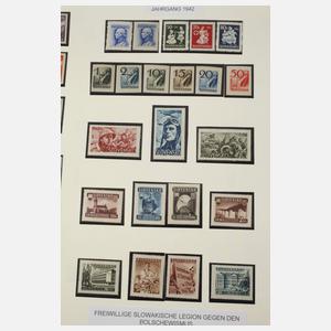 Markensammlung Besatzungen 1. und 2. Weltkrieg