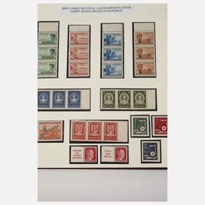 Markensammlung Besatzungen 1. und 2. Weltkrieg