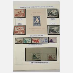 Markensammlung Besatzungen 1. und 2. Weltkrieg