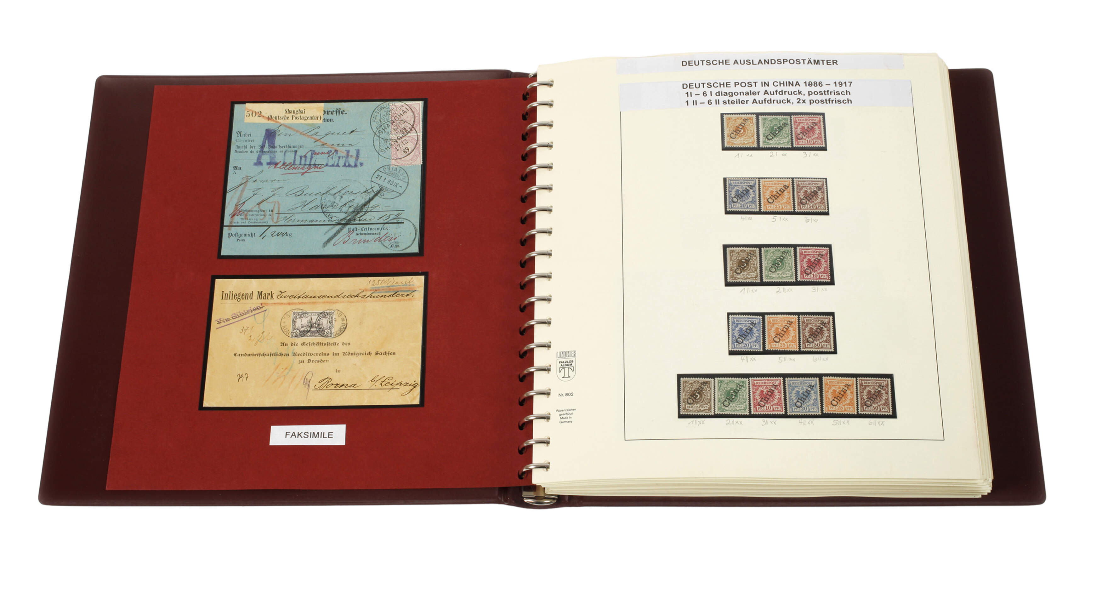 Briefmarkensammlung Kolonien