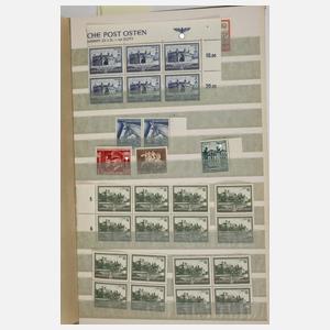 Konvolut Briefmarken Deutsches Reich