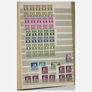 Konvolut Briefmarken Deutsches Reich