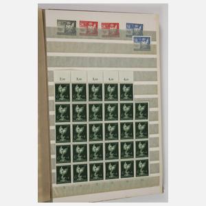 Konvolut Briefmarken Deutsches Reich