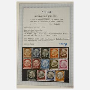 Briefmarkensammlung Deutsches Reich