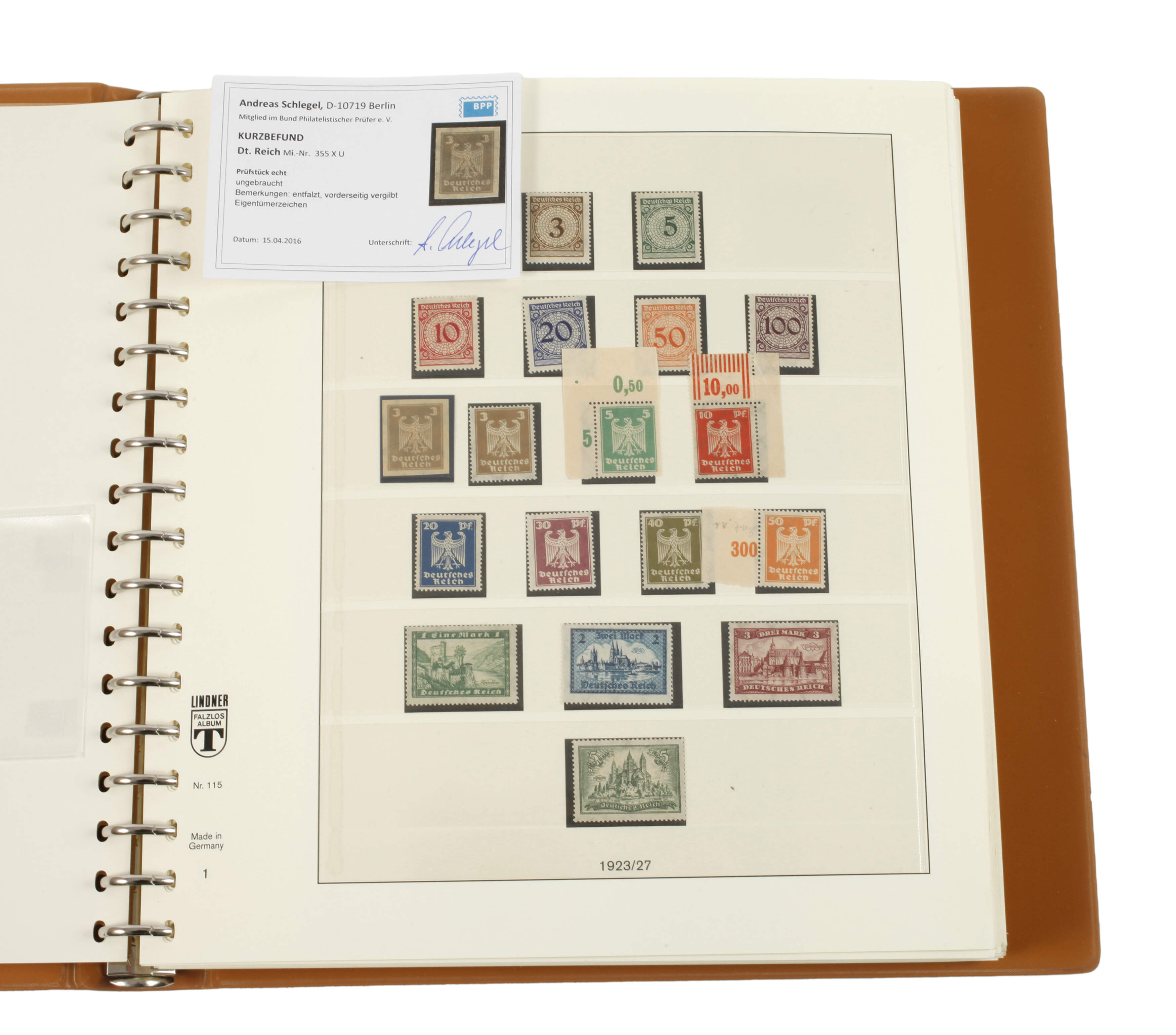 Briefmarkensammlung Deutsches Reich