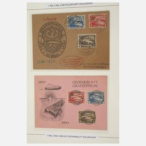 Belege Sammlung Zeppelinpost