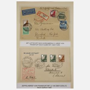 Belege Sammlung Zeppelinpost