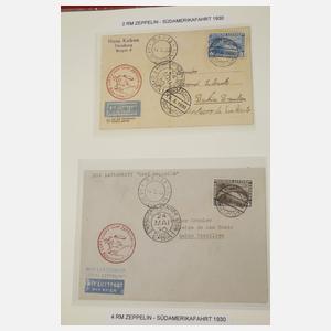 Belege Sammlung Zeppelinpost