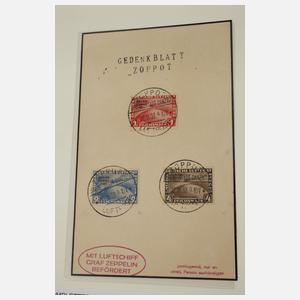 Belege Sammlung Zeppelinpost