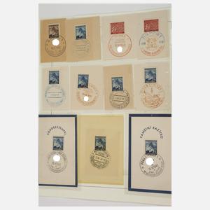 Briefmarkensammlung Feld- und Inselpost 3. Reich