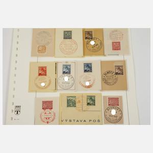 Briefmarkensammlung Feld- und Inselpost 3. Reich