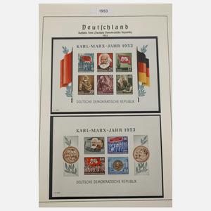 Briefmarkensammlung DDR