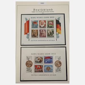 Briefmarkensammlung DDR