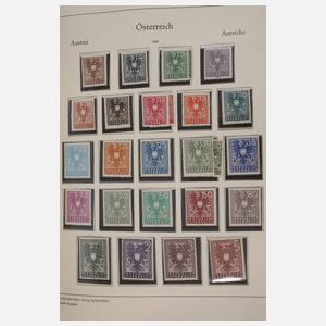 Briefmarkensammlung Österreich