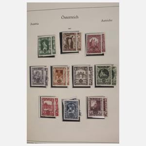 Briefmarkensammlung Österreich