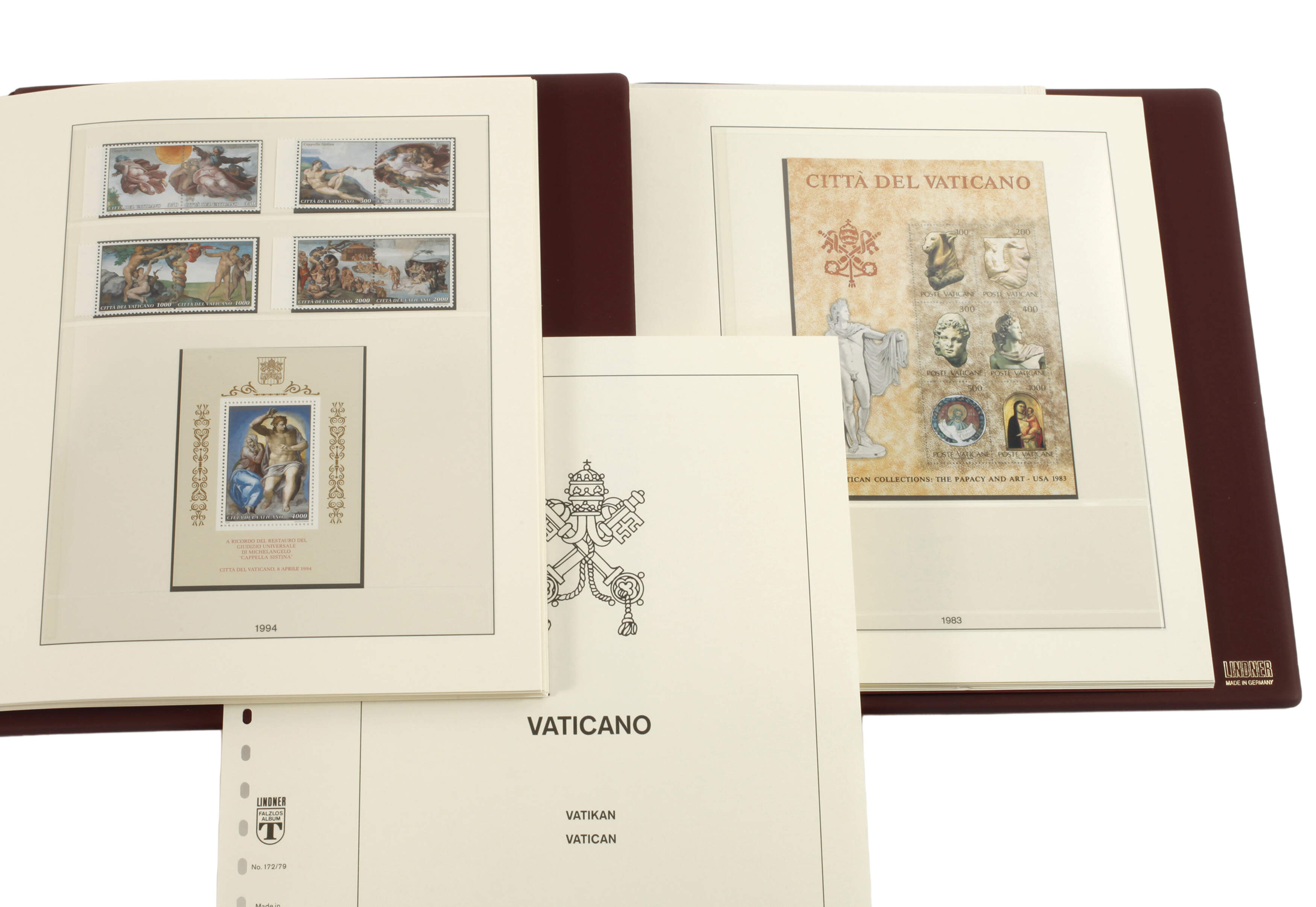 Briefmarkensammlung Vatikan