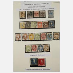Briefmarkensammlung Österreich