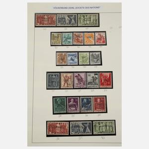 Markensammlung Schweiz, Vatikan und Liechtenstein