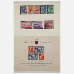 Markensammlung Schweiz, Vatikan und Liechtenstein