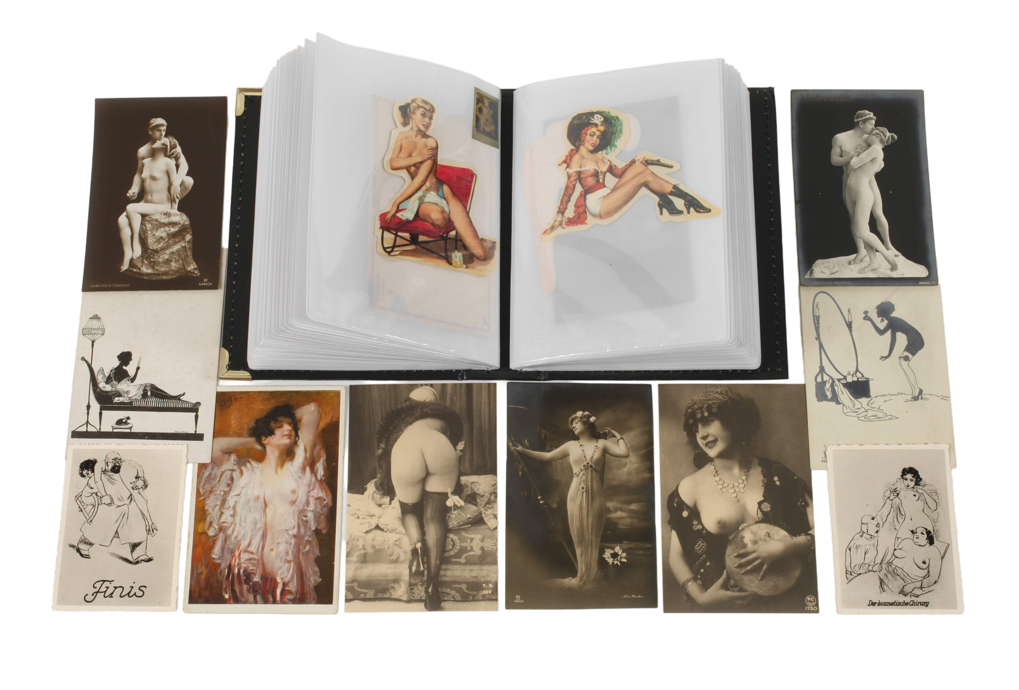 Postkartenalbum Erotik