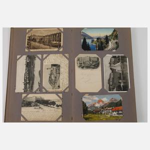 Zwei Ansichtskartenalben Deutschland