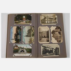 Zwei Ansichtskartenalben Deutschland