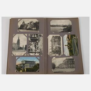 Zwei Ansichtskartenalben Deutschland