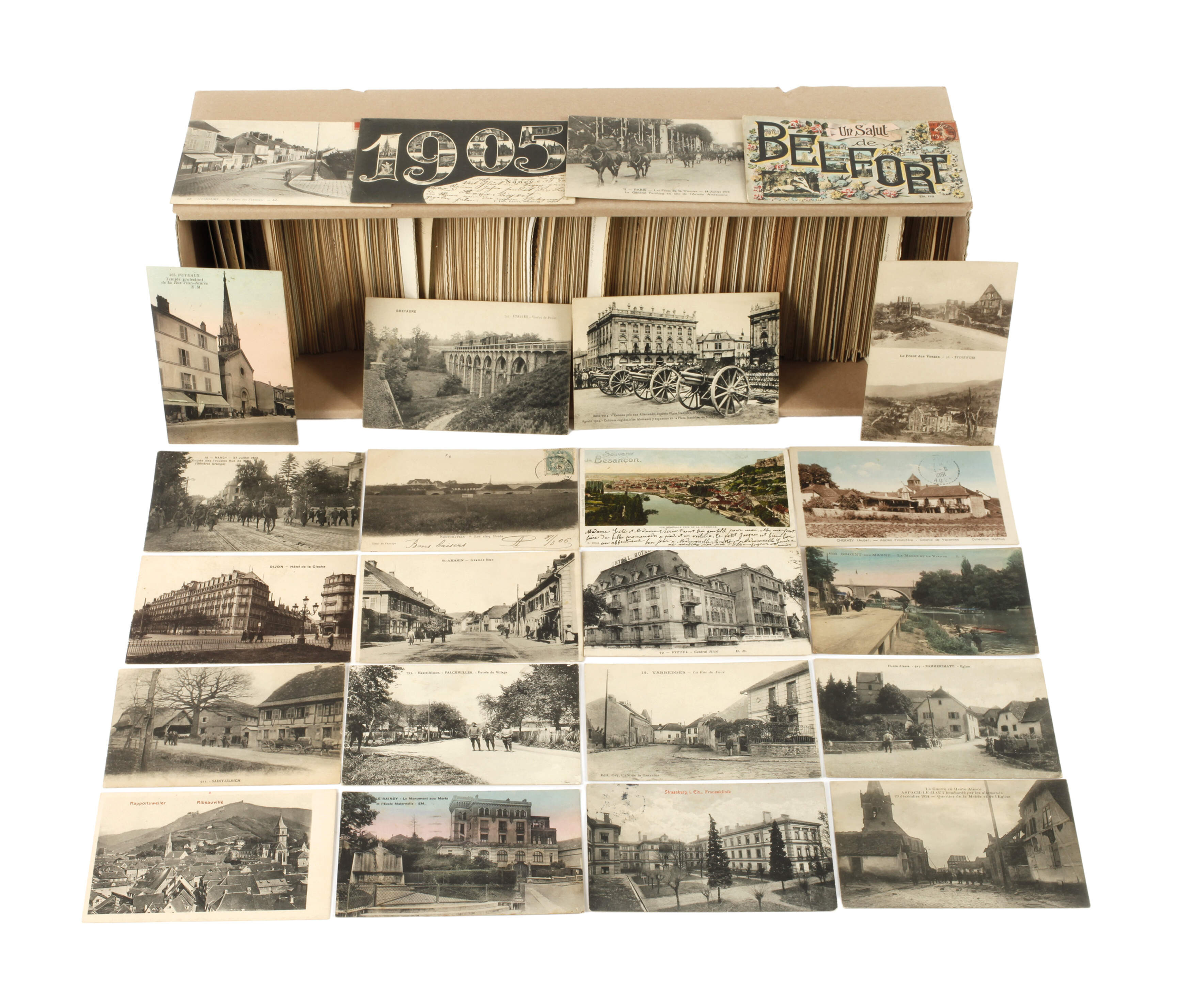 Konvolut Ansichtskarten Frankreich