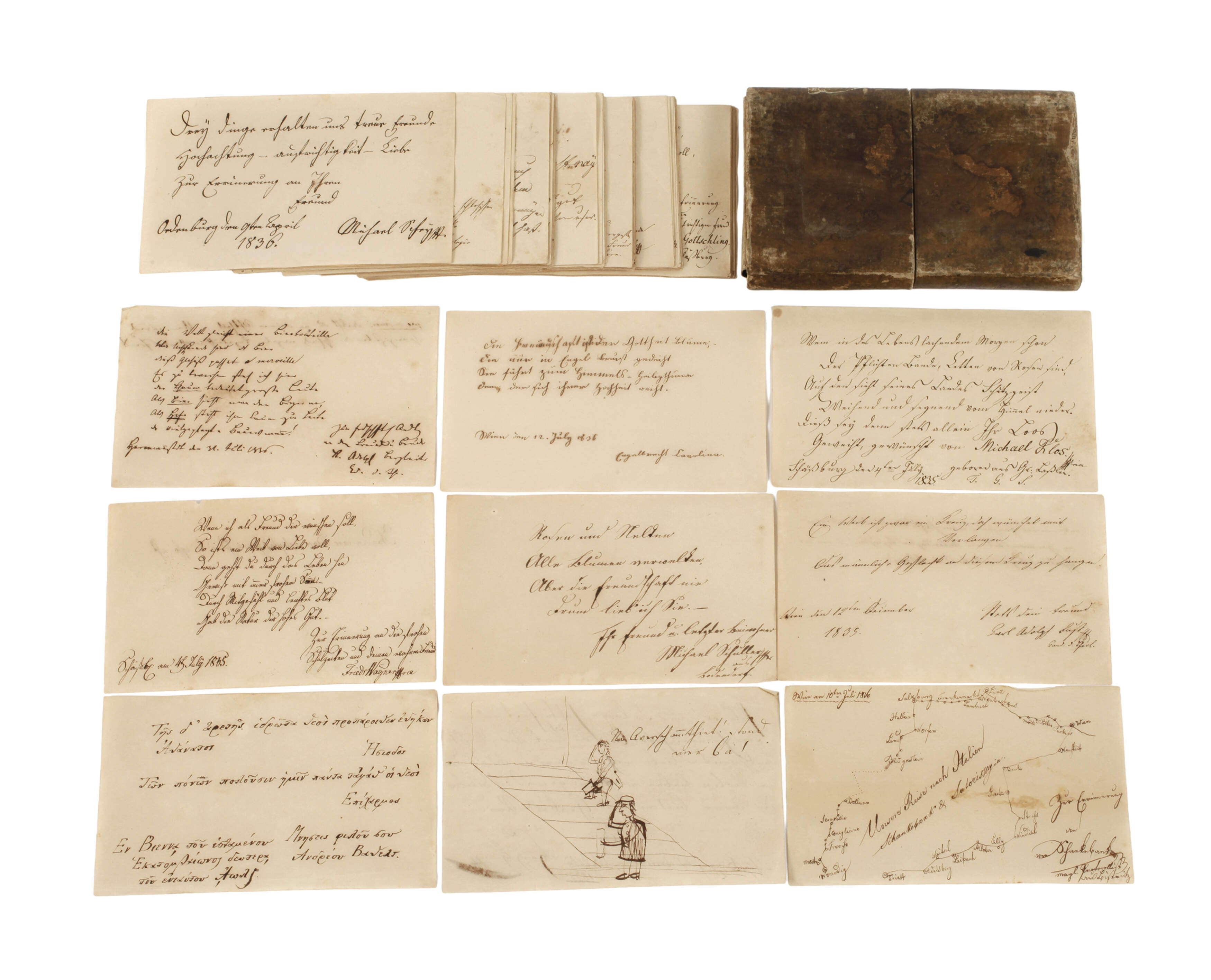 Stammbuch-Kassette Österreich-Ungarn