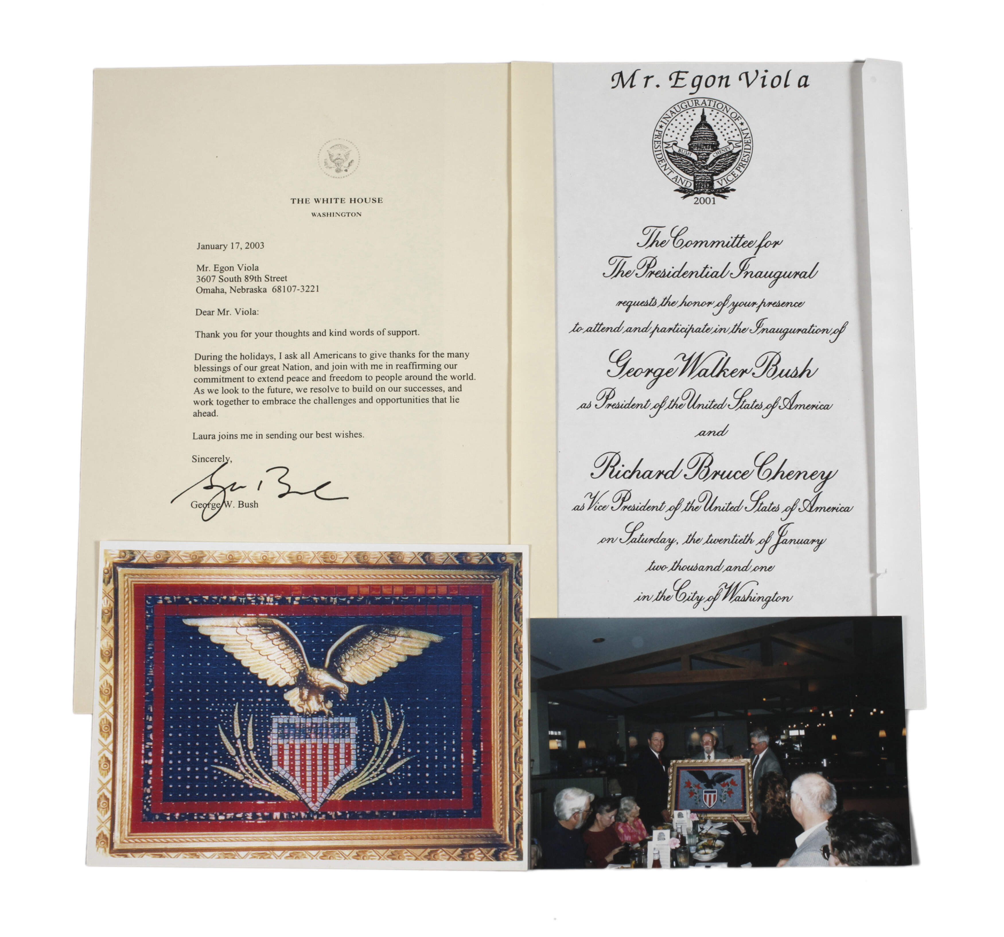 Einladung ins "Weiße Haus"