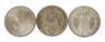 Drei Silbermünzen Weimar