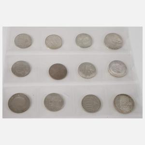 Konvolut Münzen DDR