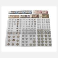 Konvolut Münzen DDR111