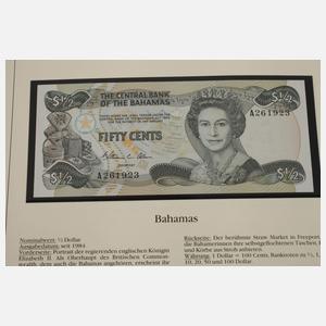 Großes Konvolut Münzalben und Geldscheine Welt