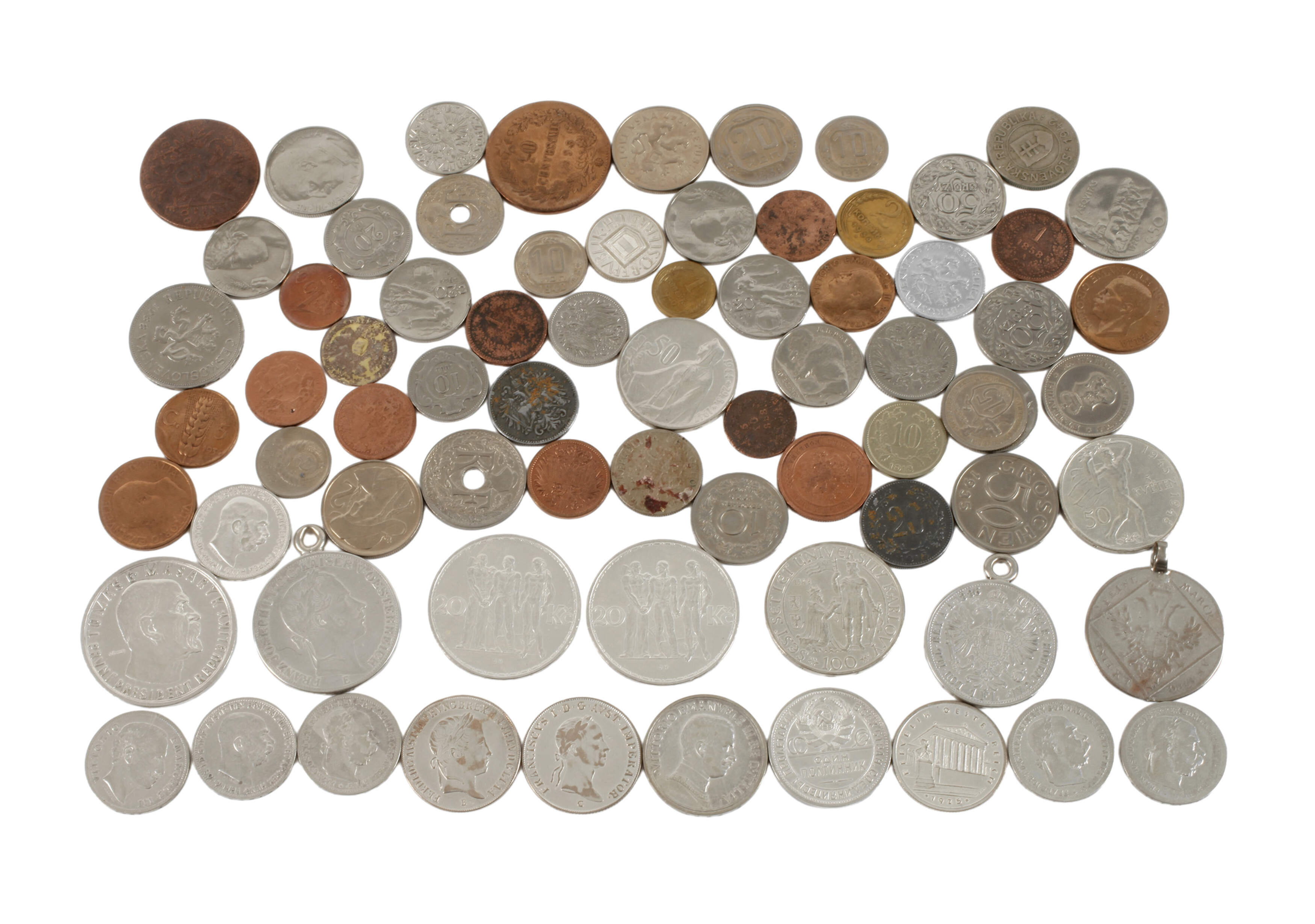 Konvolut Silbermünzen