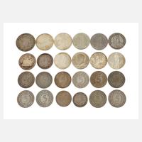 Konvolut Silbermünzen111