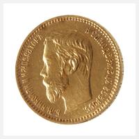 5 Rubel Gold Russland111