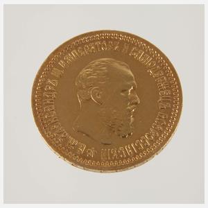 5 Rubel Gold Russland